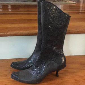 New CYDWOQ leather boots